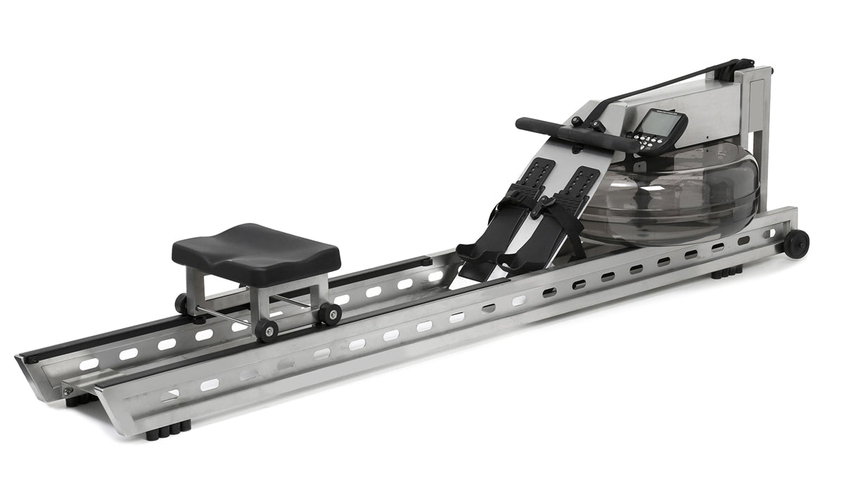 WaterRower Rameur Série S1 Acier Inoxydable - Moniteur S4