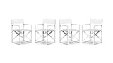 Set 4 CHIC Outdoor director chair