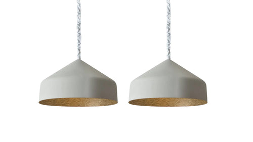 Set 2 Cyrcus Cemento SUSPENSION LAMPE