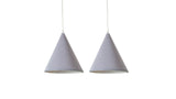 Set 2 Jazz Stripe Suspension Lampe
