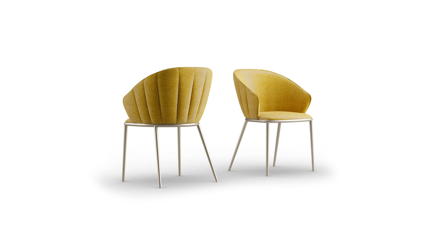 Lisa-B chaise en métal