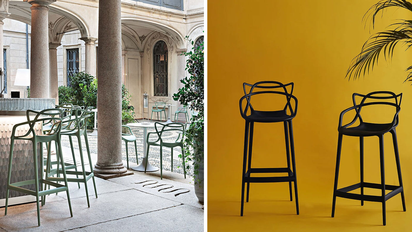 Masters stool by Kartell