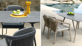 Nova outdoor dining chair