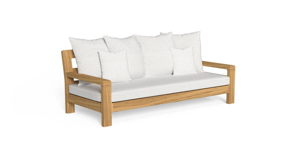 Oliver-Set: 3-Sitzer-Sofa + 2 Sessel für den Außenbereich