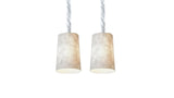 Set 2 Paint Nebula Suspension Lampe
