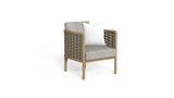 Set Prichi Sofa 2 Plätze + 2 Fauteuils für den Außenbereich