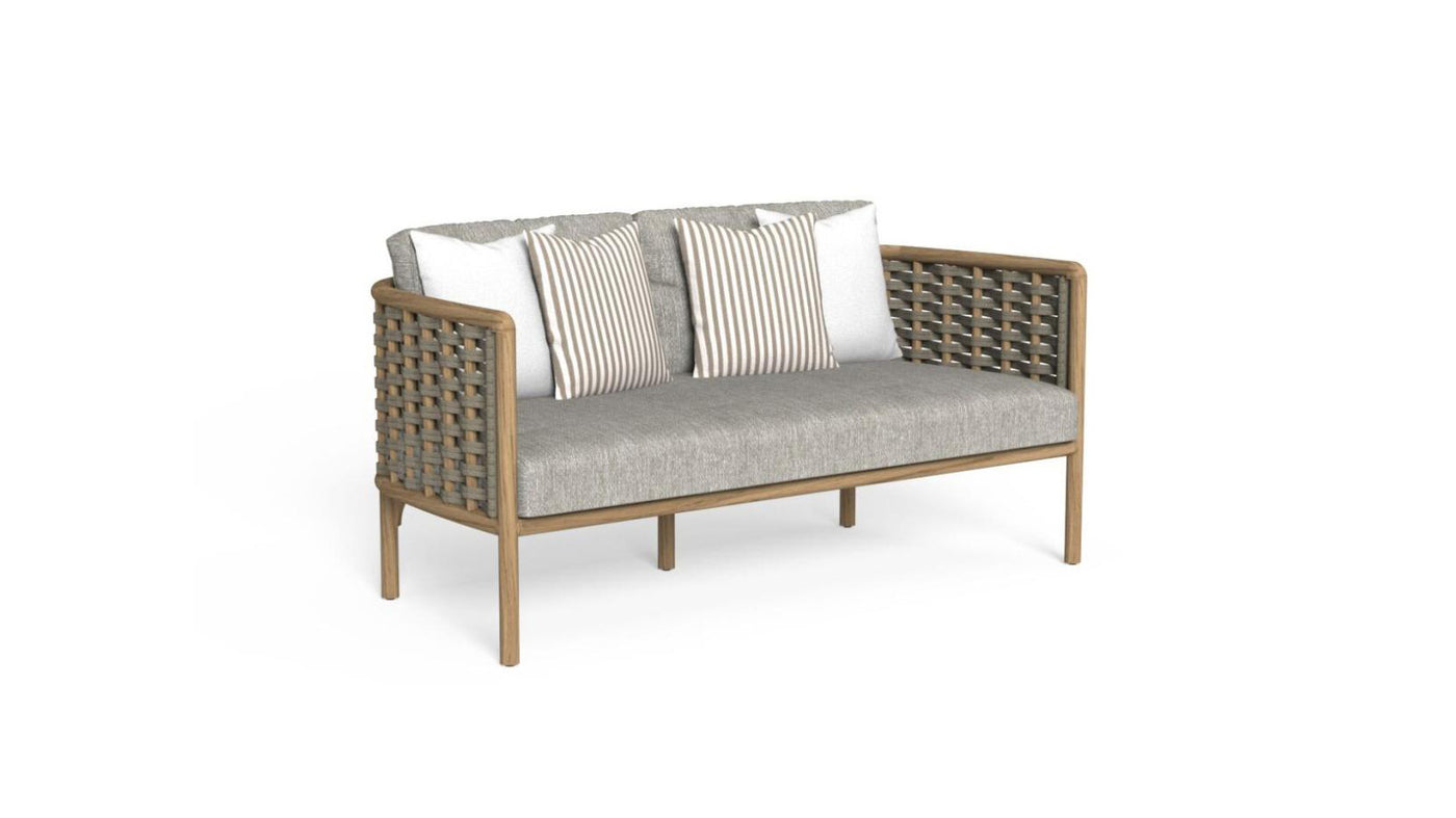 Set Prichi Sofa 2 Plätze + 2 Fauteuils für den Außenbereich