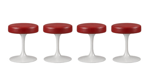 TULIP Pouf set of 4