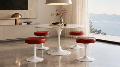 TULIP Pouf set of 4