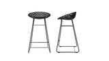 Set 2 Smatrik stool by Kartell