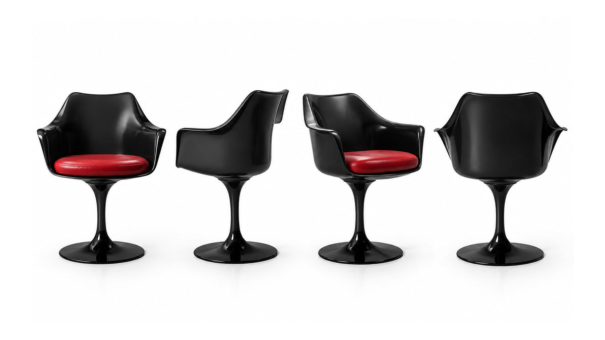 Juego de 4 sillones TULIP