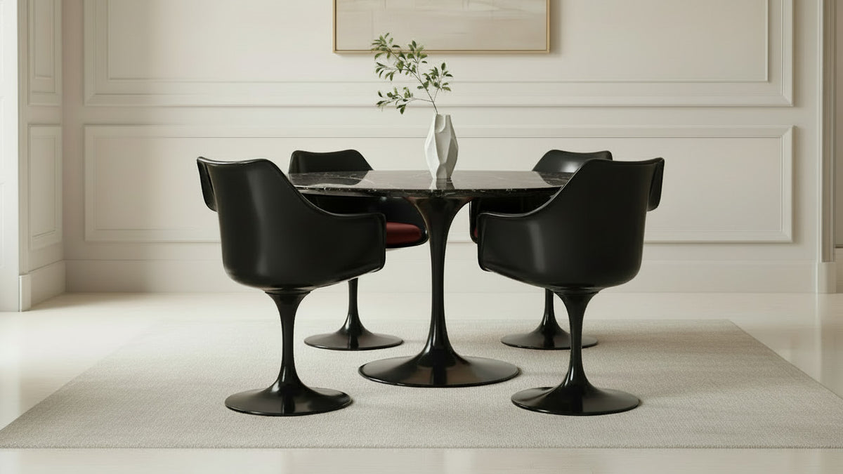 Juego de 4 sillones TULIP