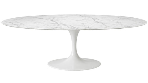 Table Tulip oval XL et en marbre