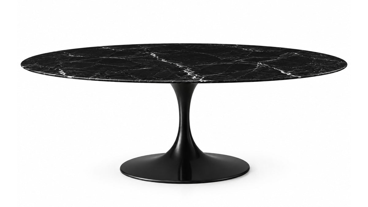 Table Tulip oval XL et en marbre